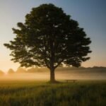 Tree in a meadow as the icon for Mindfulness