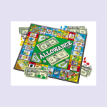 The Allowance Game, an engaging math game to teach kids money